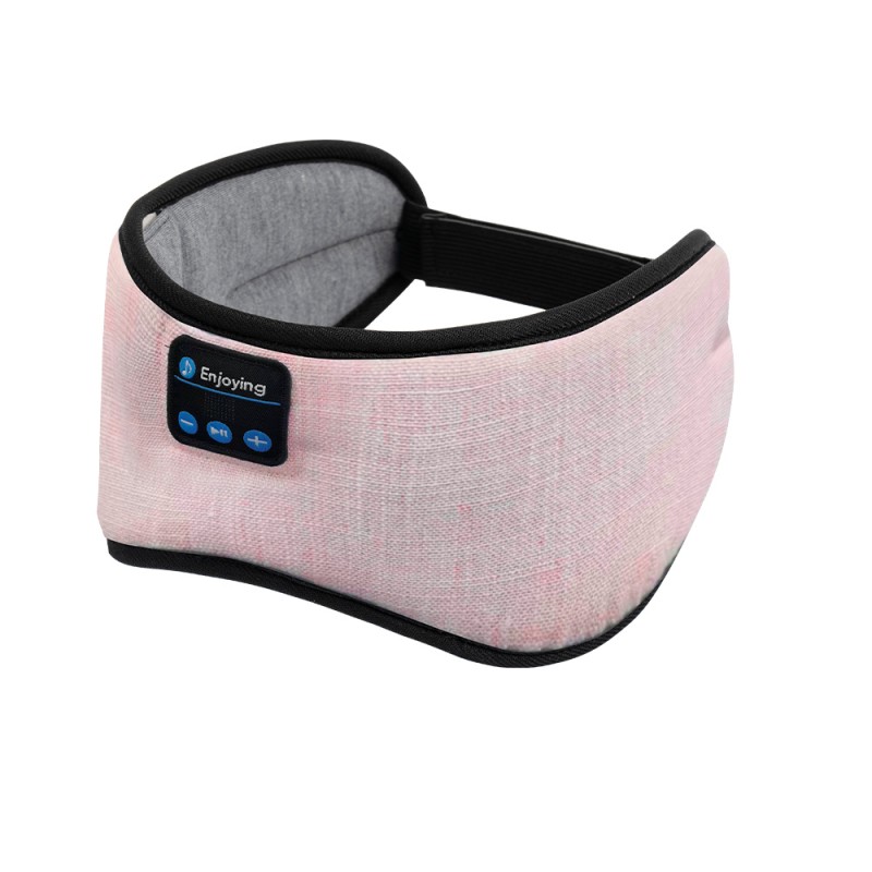 ประโยชน์เชิงปฏิบัติของมาส์กตา Bluetooth ที่มี Cotton Pink Centered เพื่อการนอนหลับที่ดีขึ้น