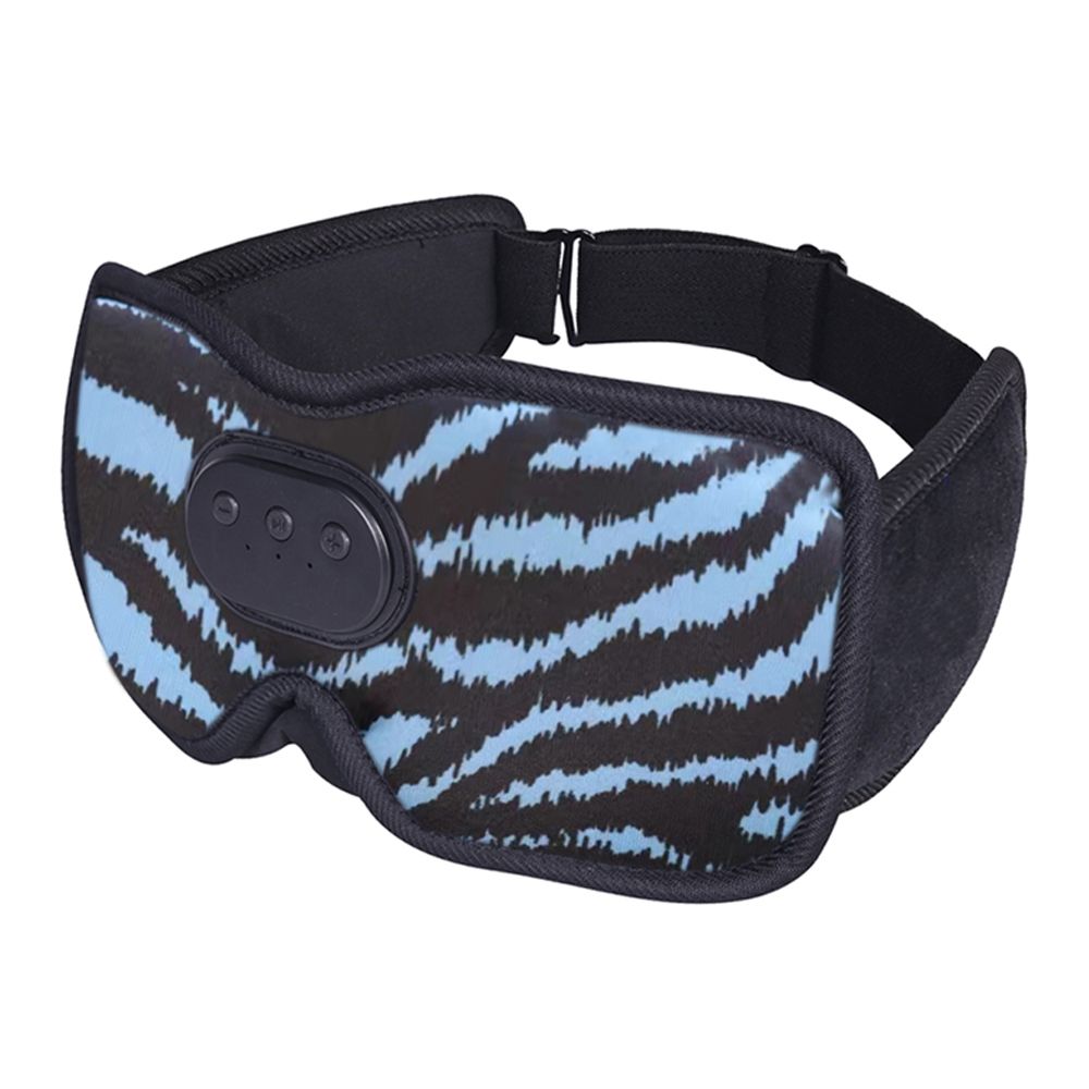 3D Bluetooth Sleep Eye Mask หน้ากากเพลงไร้สายสีน้ำเงิน