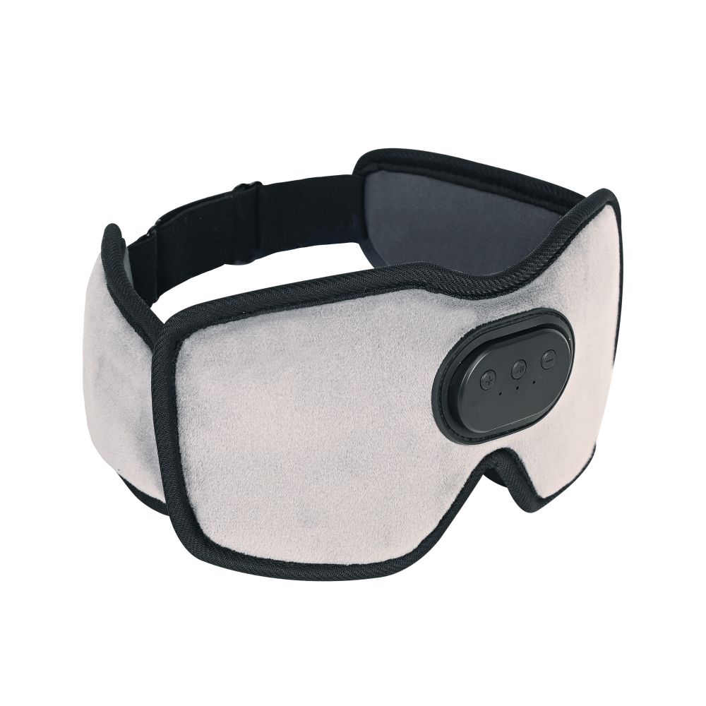 3D Bluetooth Sleep Eye Mask หน้ากากเพลงไร้สายสีเทา