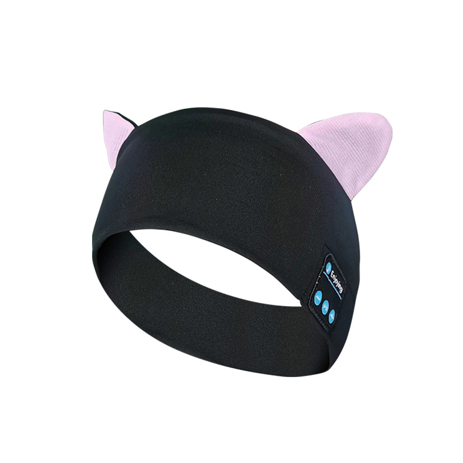 สายรัดศีรษะเด็ก Bluetooth Sleep Eye Mask Cat